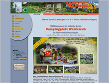 Tablet Screenshot of camping-oberwesel.de